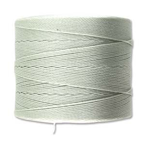 Nylon S-Lon draad Tex70 oyster 0,12mm - 240 meter-Kraaltjes van Renate