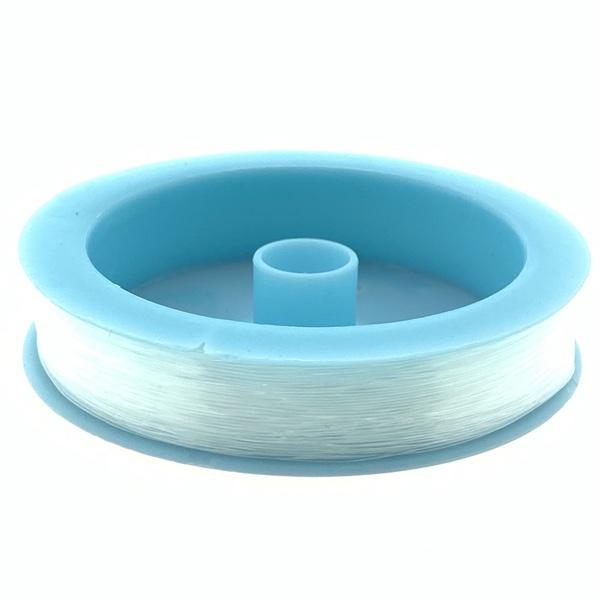 Nylon draad transparant 0.45mm - 100 meter-Kraaltjes van Renate