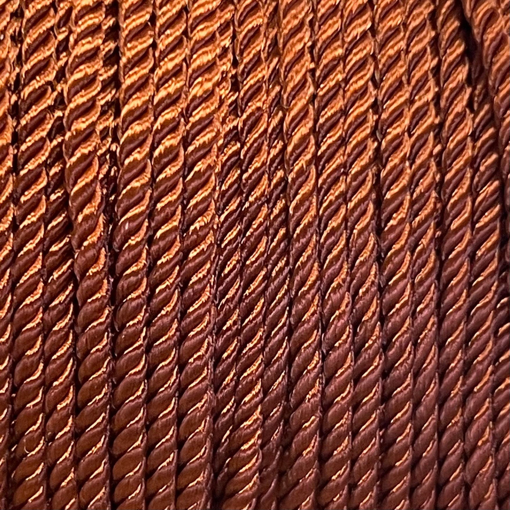 Nylon gedraaid koord brown 2mm - 2 meter-koord-Kraaltjes van Renate