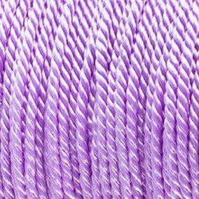 Nylon gedraaid koord paars 2mm - 2 meter-koord-Kraaltjes van Renate