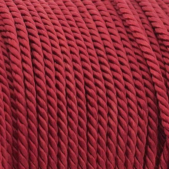 Nylon gedraaid koord rood 2mm - 2 meter-koord-Kraaltjes van Renate