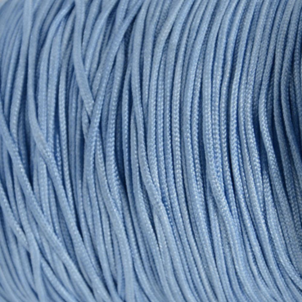 Nylon koord Blauw 1mm - per 5 meter-koord-Kraaltjes van Renate