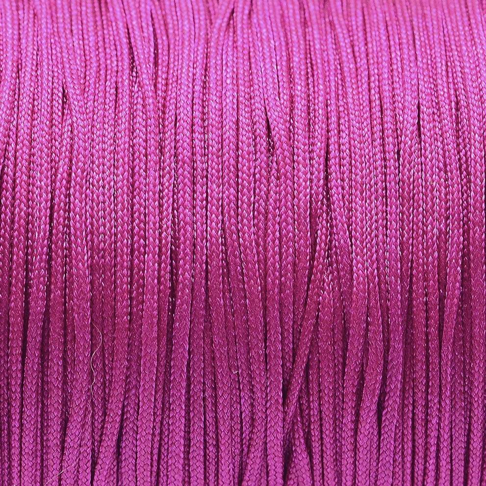 Macramé koord 1mm zwart - 10 meter Macramé koord 1mm zwart - 10 meter