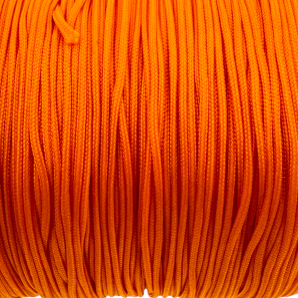 Nylon koord Hollands oranje 0,8mm - 5 meter-koord-Kraaltjes van Renate