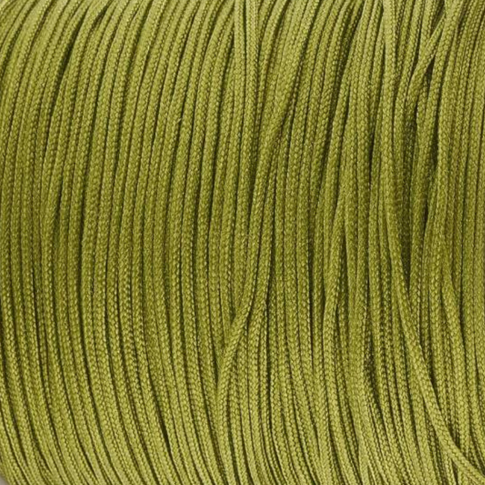 Nylon koord Olijf Groen 0.8mm - per 5 meter-koord-Kraaltjes van Renate