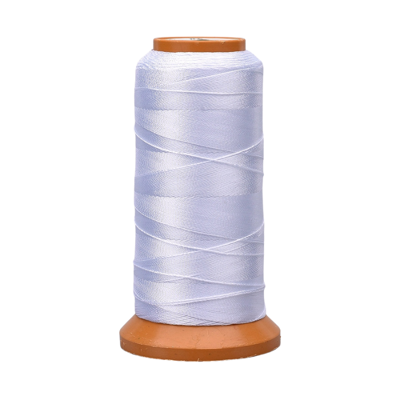Nylon koord Wit 0,2mm - per rol-Kraaltjes van Renate