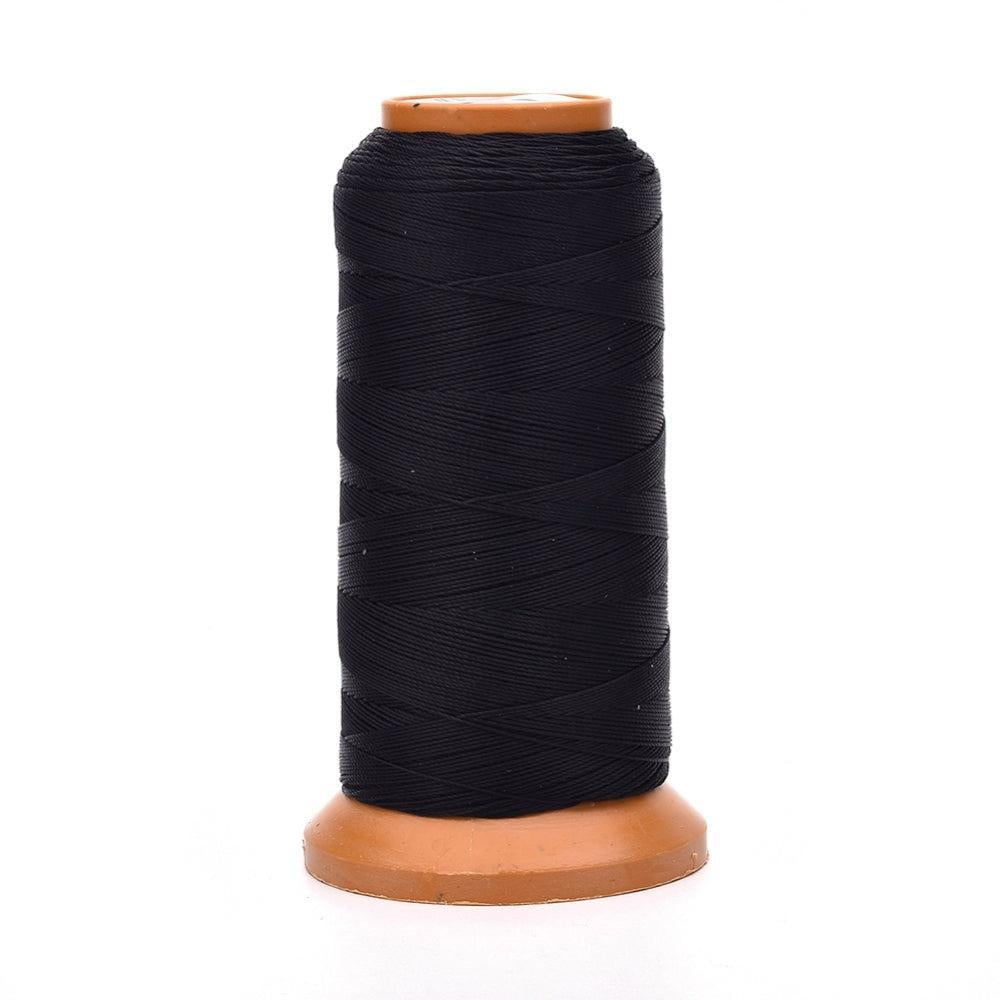 Nylon koord Zwart 0,2mm - per rol-Kraaltjes van Renate