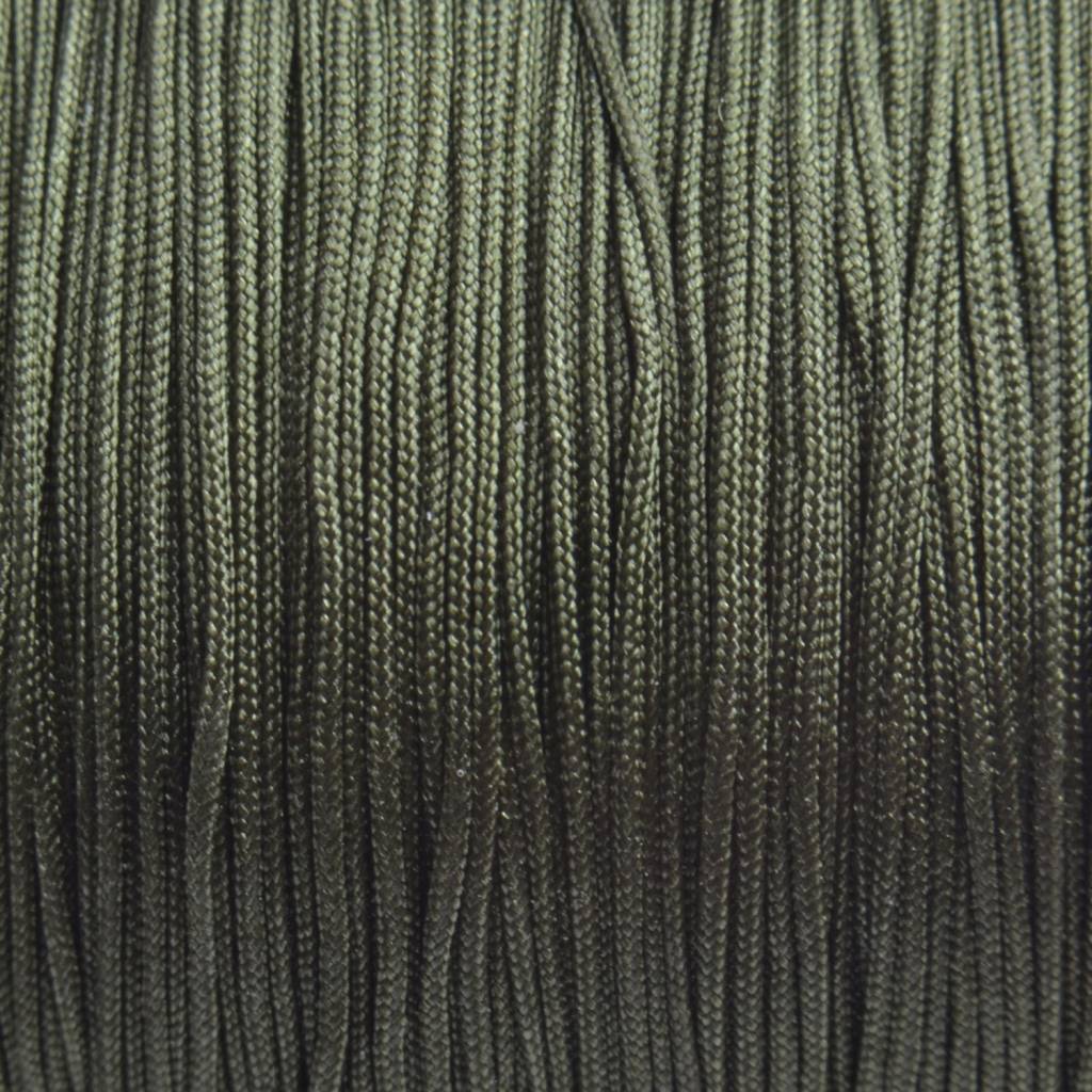 Nylon koord army green 0.8mm - 6 meter-Kraaltjes van Renate