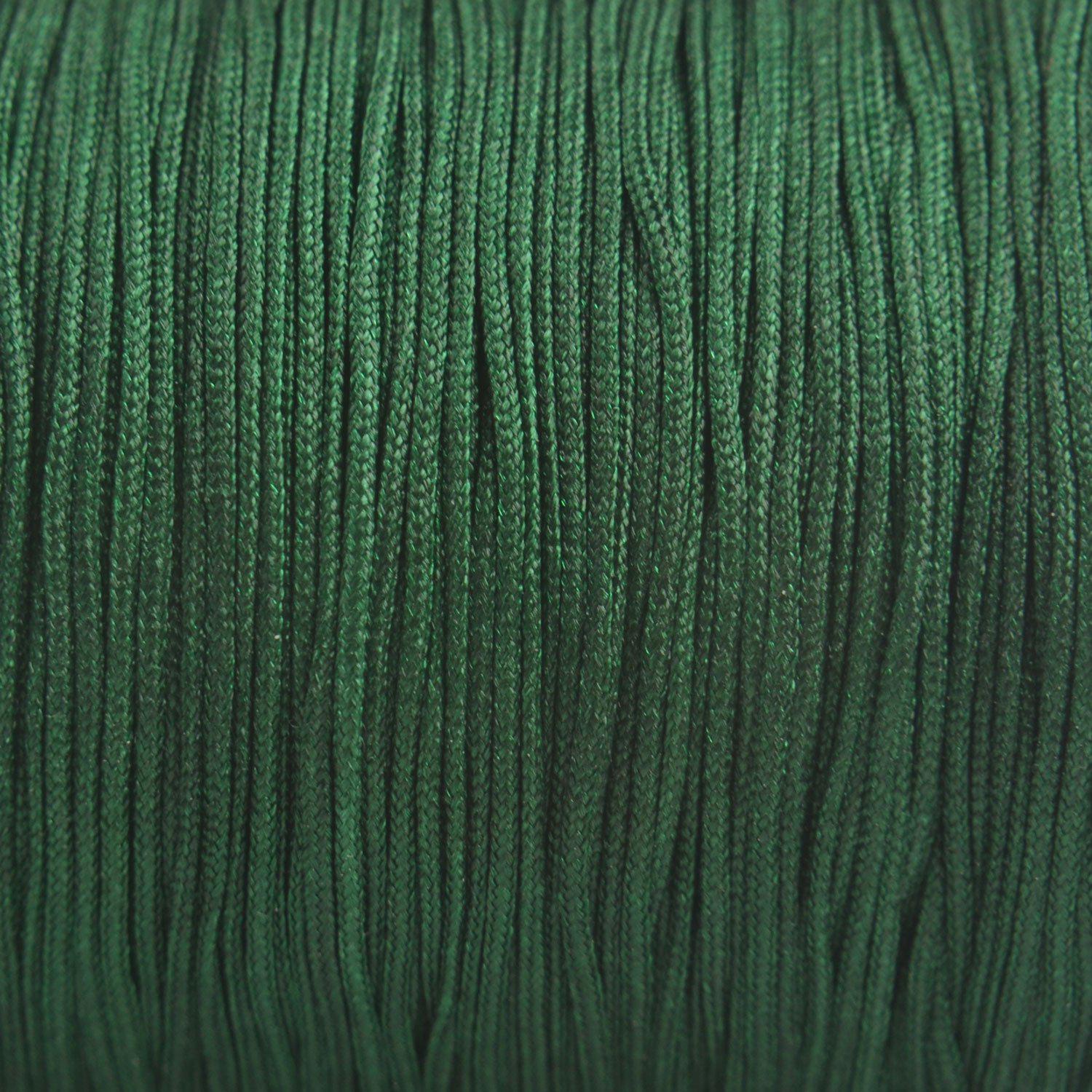 Nylon koord donker groen 0.8mm - 6 meter-Kraaltjes van Renate