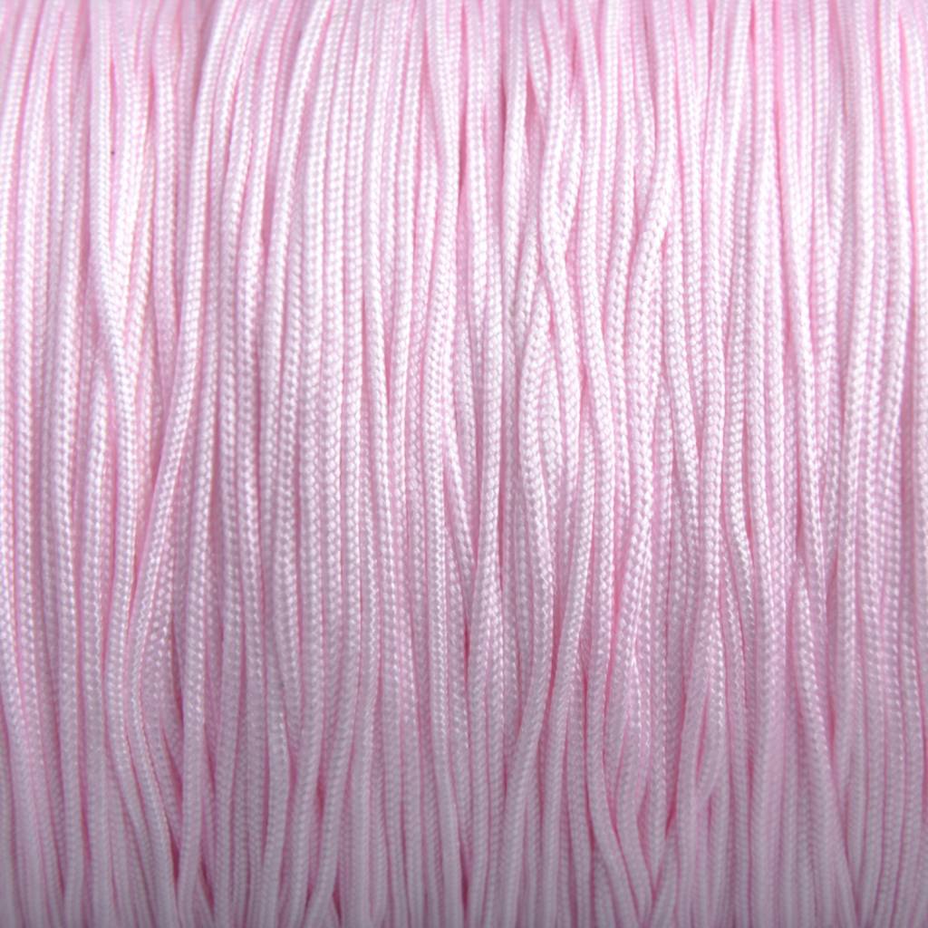 Nylon koord licht roze 0.8mm - 6 meter-Kraaltjes van Renate