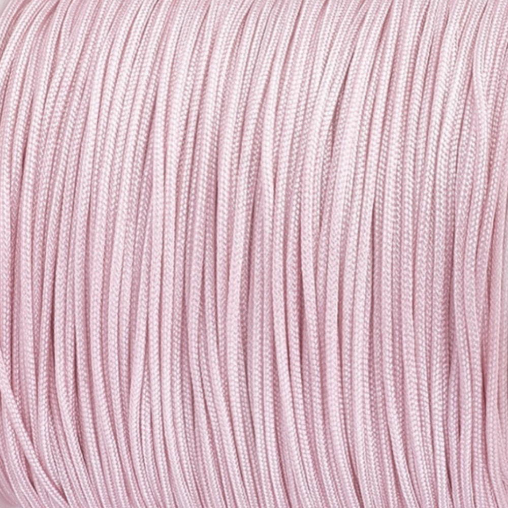 Nylon koord licht roze 0.8mm - per 5 meter-koord-Kraaltjes van Renate