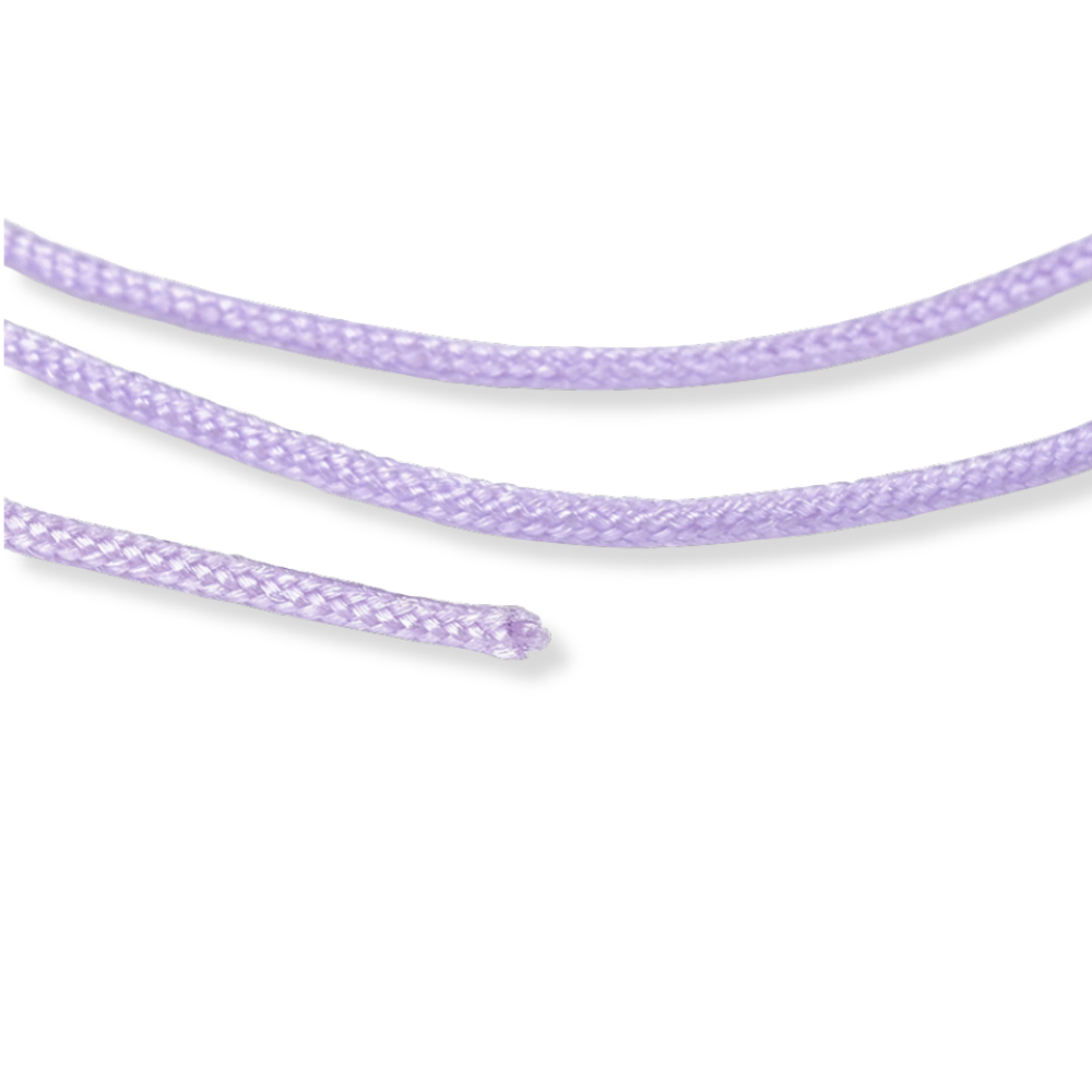 Nylon koord lila 0.8mm - per 5 meter-koord-Kraaltjes van Renate