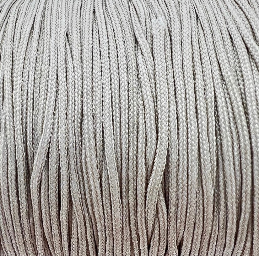 Nylon koord rosy brown 0.8mm - 90 meter-koord-Kraaltjes van Renate