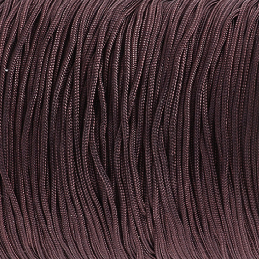 Nylon rattail koord Bruin 1.5mm - per 4 meter-koord-Kraaltjes van Renate