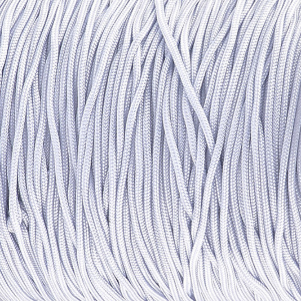 Nylon rattail koord Licht Grijs 1.5mm - per 4 meter-koord-Kraaltjes van Renate