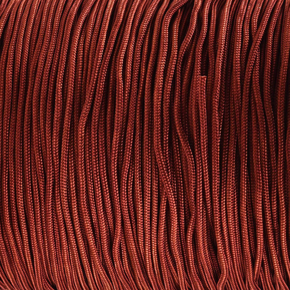 Nylon rattail koord Rood bruin 1.5mm - per 4 meter-koord-Kraaltjes van Renate