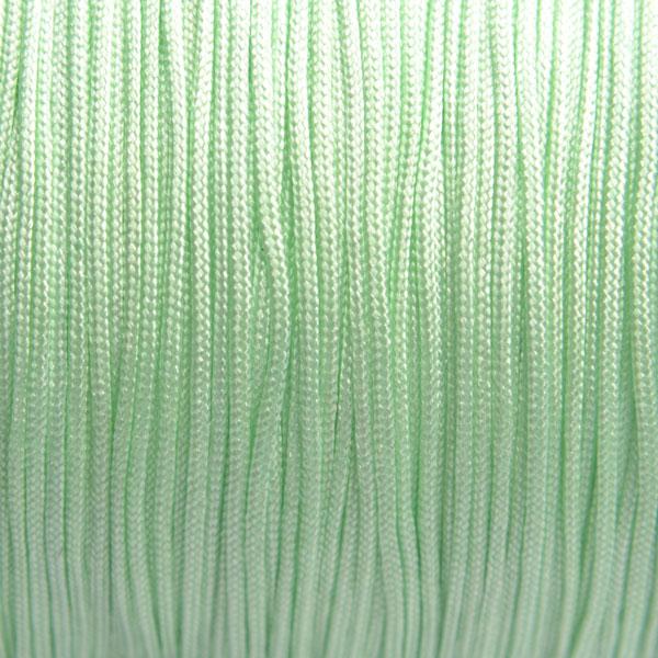 Nylon rattail koord aquamarine 0.8mm - 6 meter-Kraaltjes van Renate