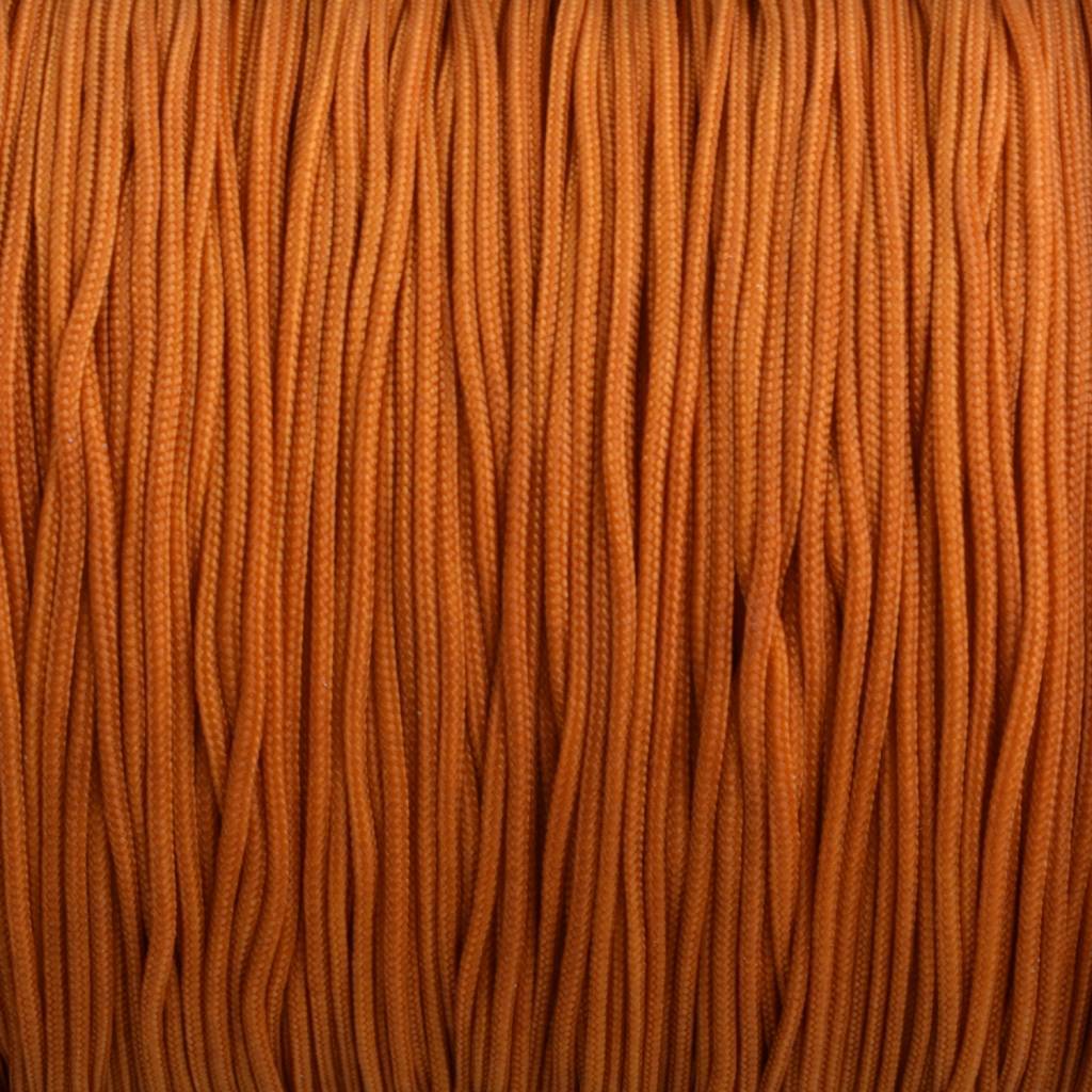 Nylon rattail koord cognac bruin 0.8mm - 6 meter-Kraaltjes van Renate