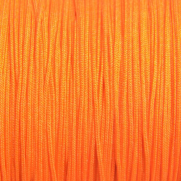 Nylon rattail koord fel oranje 0.5mm - 6 meter-Kraaltjes van Renate
