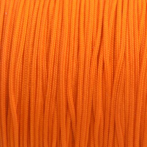Nylon rattail koord fel oranje 0.8mm - 6 meter-Kraaltjes van Renate