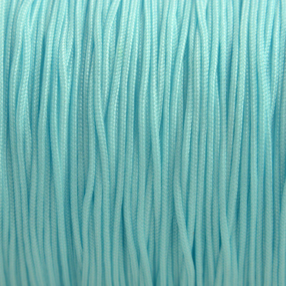 Nylon rattail koord licht aqua 0.8mm - 6 meter-Kraaltjes van Renate