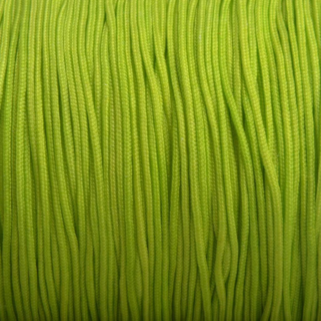 Nylon rattail koord lime groen 0.8mm - 6 meter-Kraaltjes van Renate