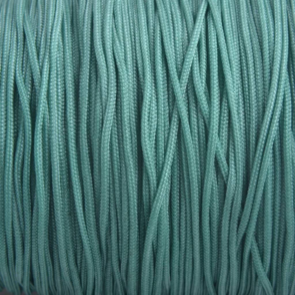 Nylon rattail koord zeegroen 0.8mm - 6 meter-Kraaltjes van Renate