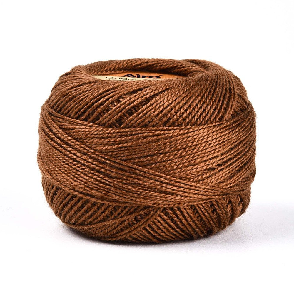 Polyester Koord Gevlochten Sienna 0.5-1mm - per rol