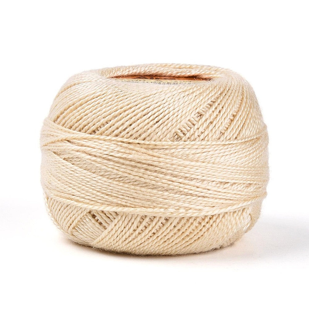 Polyester Koord Gevlochten Gebroken Wit 0.5-1mm - per rol