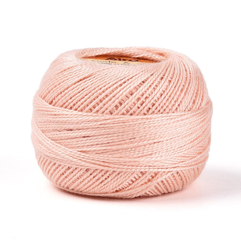 Polyester Koord Gevlochten Lichtroze 0.5-1mm - per rol