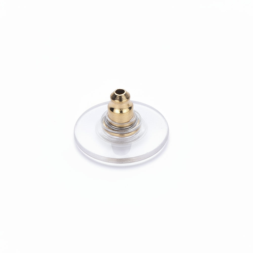 Oordopjes RVS Goud 12mm - 6 stuks (kopie)-Onderdelen-Kraaltjes van Renate