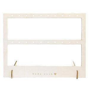 Oorbellen Display bamboe - per stuk-opbergdoos-Kraaltjes van Renate