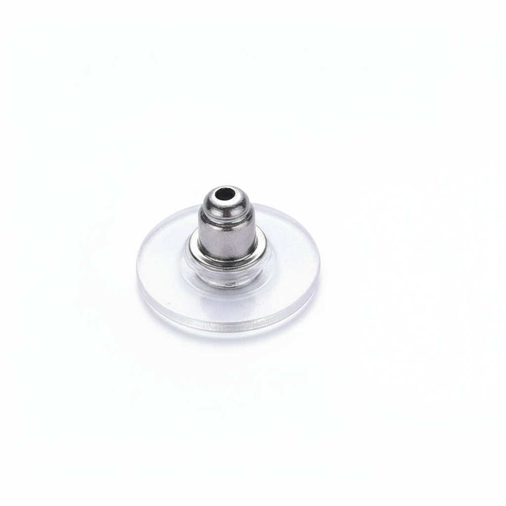 Oordopjes RVS Zilver 12mm - 6 stuks (kopie)-Onderdelen-Kraaltjes van Renate