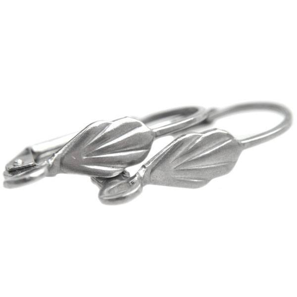 Oorhanger RVS 18,5x10mm - 1 paar-Kraaltjes van Renate