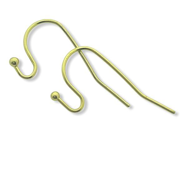 Oorhangers Goud RVS 20x12mm - 1 paar-Kraaltjes van Renate