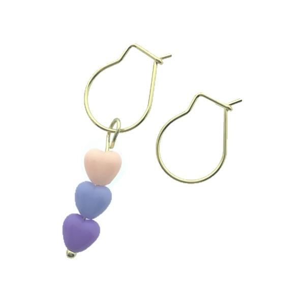 Oorringen RVS Goud 18x0,8mm - 1 paar-Kraaltjes van Renate