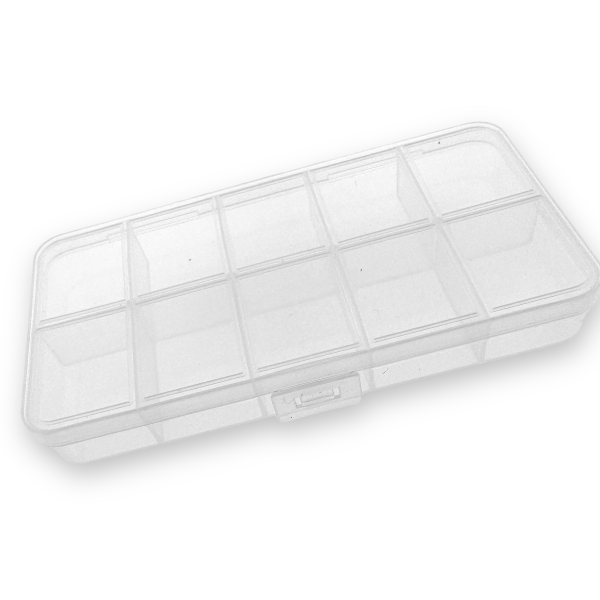 Opbergdoos 10 vakjes maat: 13x7cm-opbergdoos-Kraaltjes van Renate