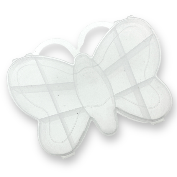 Opbergdoos Vlinder 13 vakjes maat: 11x14cm-opbergdoos-Kraaltjes van Renate