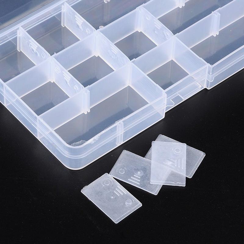 Opbergdoos budget 15 vakjes maat: 17.5x10cm-Gereedschap-Kraaltjes van Renate