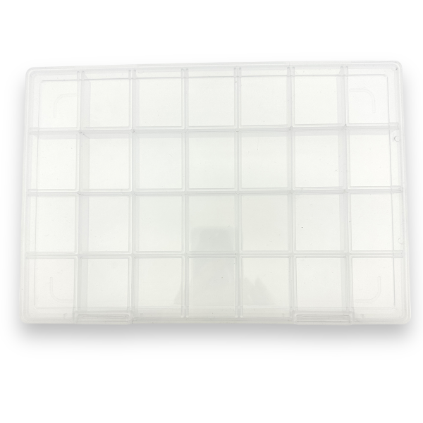 Opbergdoosje 28 vakken XL maat:28x19cm-opbergdoos-Kraaltjes van Renate