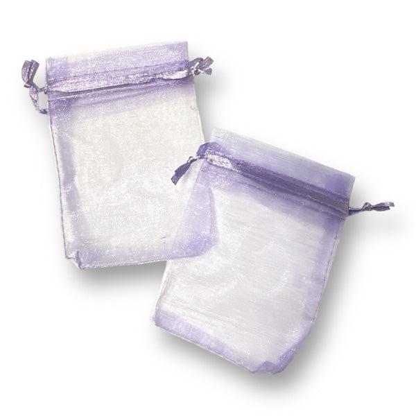 Organza lavendel 7x9cm - 5 stuks-Inpakken-Kraaltjes van Renate