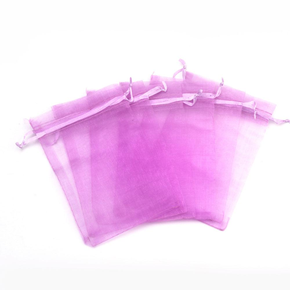 Organza zakjes Orchid 10x15cm - 5 stuks-Gifts-Kraaltjes van Renate