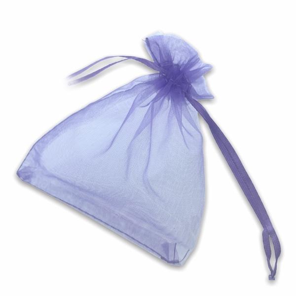 Organza zakjes paars 12x10cm - 5 stuks-Kraaltjes van Renate