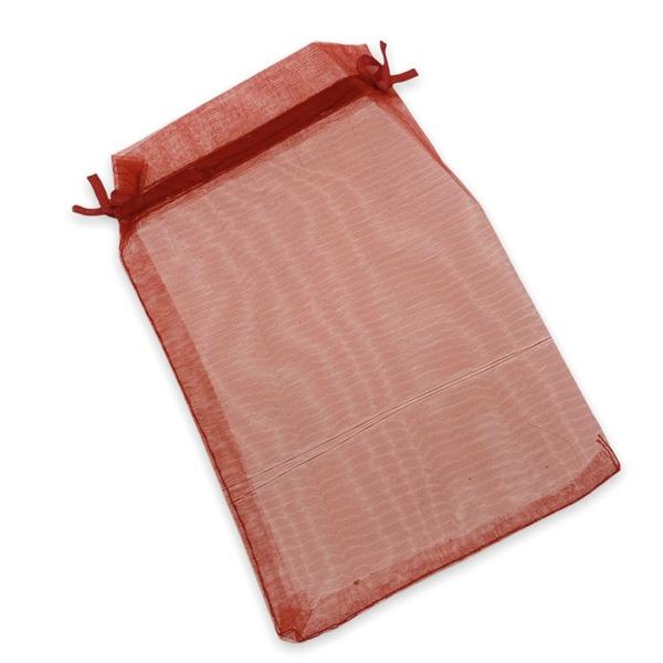 Organza zakjes rood 15x10cm - 5 stuks-Gifts-Kraaltjes van Renate