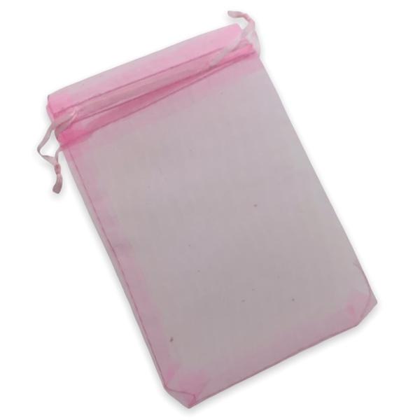Organza zakjes roze 15x10cm - 5 stuks-Gifts-Kraaltjes van Renate
