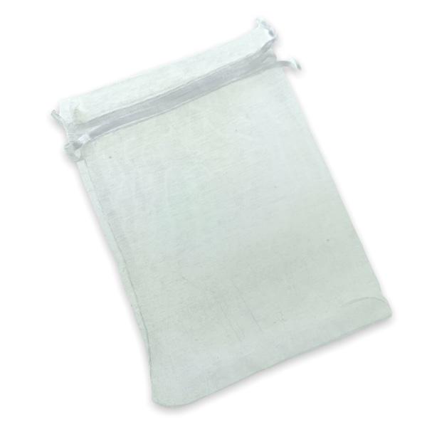 Organza zakjes wit 15x10cm - 5 stuks-Gifts-Kraaltjes van Renate