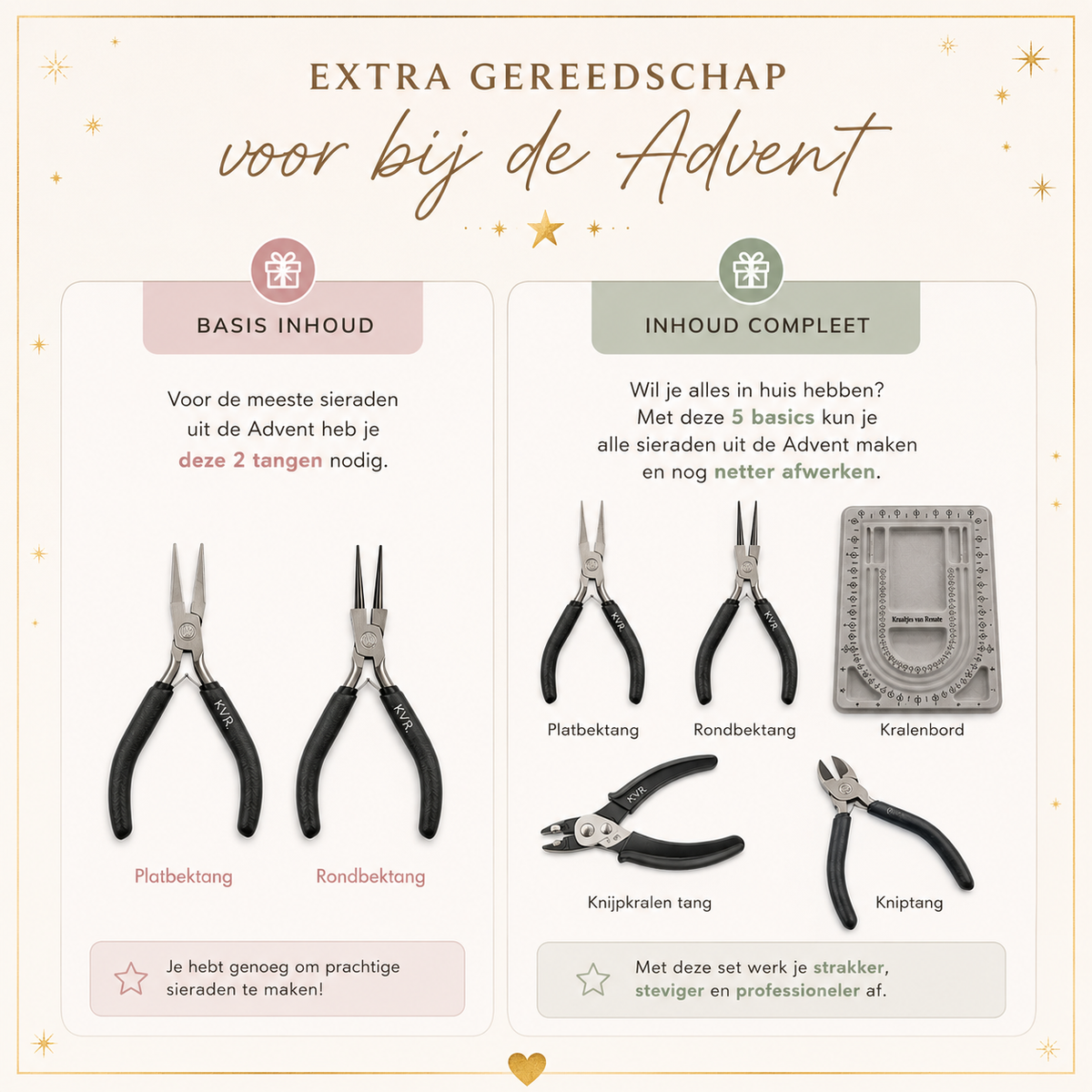 PRE-ORDER: Adventskalender 2026-DIY-Kraaltjes van Renate