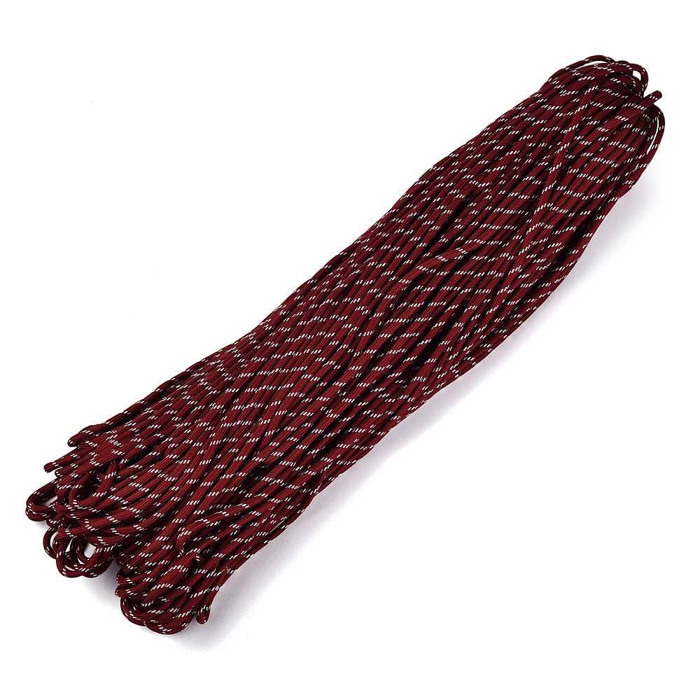 Paracord Patroon 5mm Bordeaux - per meter-koord-Kraaltjes van Renate
