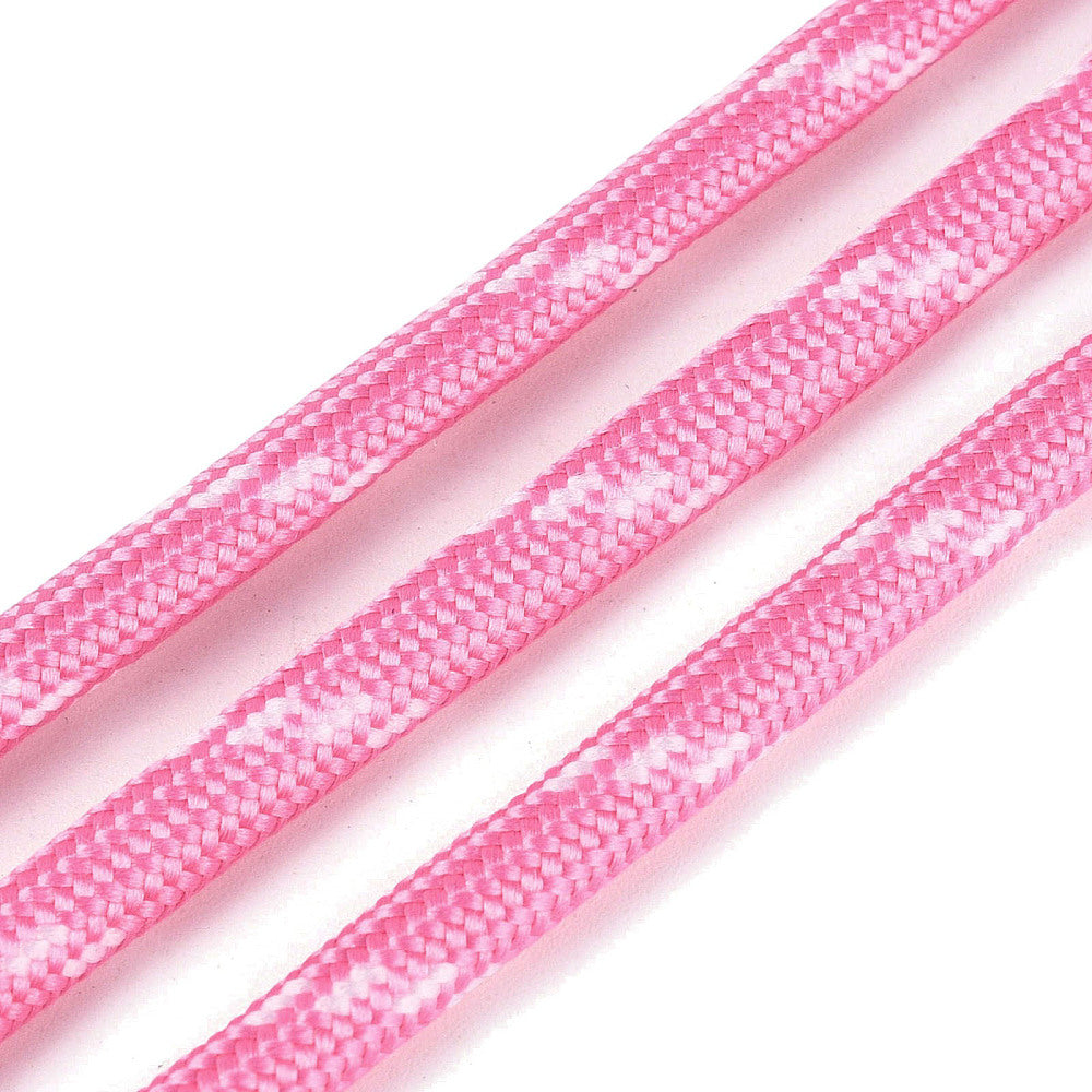 Paracord Patroon 5mm Felroze - per meter-koord-Kraaltjes van Renate