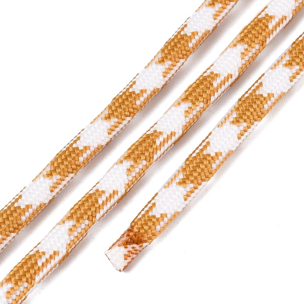 Paracord Patroon 5mm Goudbruin - per meter-koord-Kraaltjes van Renate